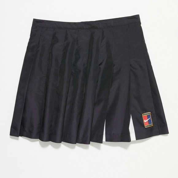 Nike Vintage 1990’s B&W Pleated Tennis Skirt Size 10/M - Picture 2 of 7